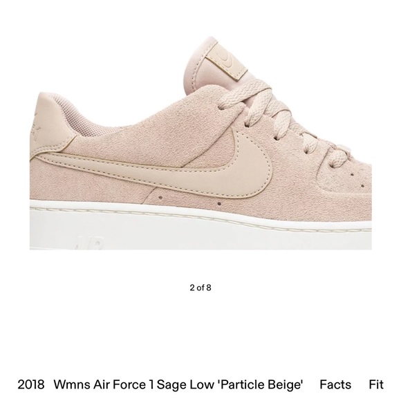 2018 Nike Air Force1 sage low. W sz 6 - Picture 9 of 11